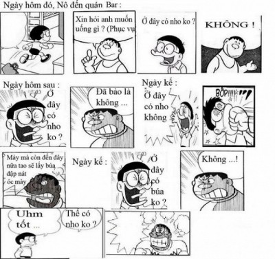 Truyện tranh Doremon chế - Đọc truyện Doraemon chế mới