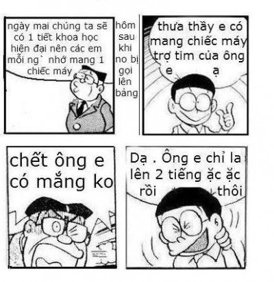 Truyện tranh Doremon chế - Đọc truyện Doraemon chế mới