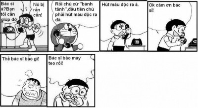 Truyện tranh Doremon chế - Đọc truyện Doraemon chế mới