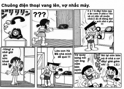 Truyện tranh Doremon chế - Đọc truyện Doraemon chế mới