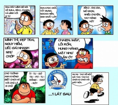 Truyện tranh Doremon chế - Đọc truyện Doraemon chế mới