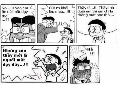 Truyện tranh Doremon chế - Đọc truyện Doraemon chế mới