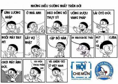 Truyện tranh Doremon chế - Đọc truyện Doraemon chế mới