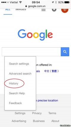 Hướng dẫn xóa lịch sử tìm kiếm Google trên mọi thiết bị