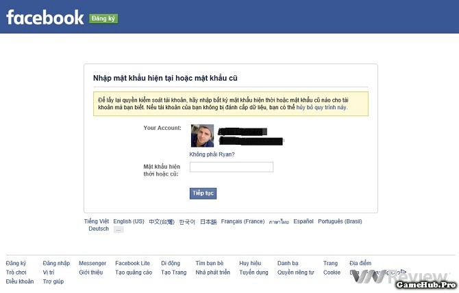 Thủ Thuật Lấy Lại Tài Khoản Facebook Khi Bị Hack