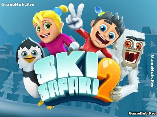 Tải game Ski Safari 2 - Trượt ván cùng Sven cho Android
