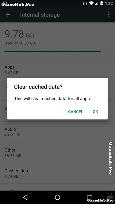 Thủ thuật xóa Cache và Data Ứng Dụng trên Android 6.0