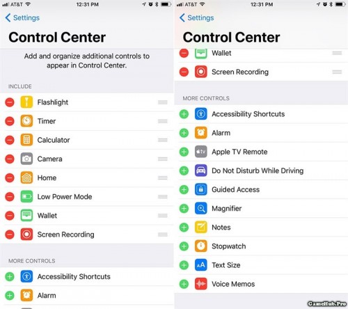 Cách tùy chỉnh Control Center trên iOS 11 theo ý mình