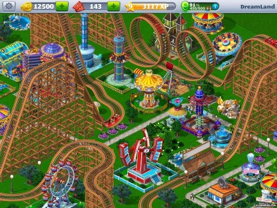 Tải game RollerCoaster Tycoon 4 Mobile Mod Money Android