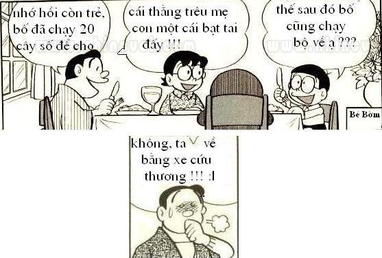 Truyện tranh Doremon chế - Đọc truyện Doraemon chế mới