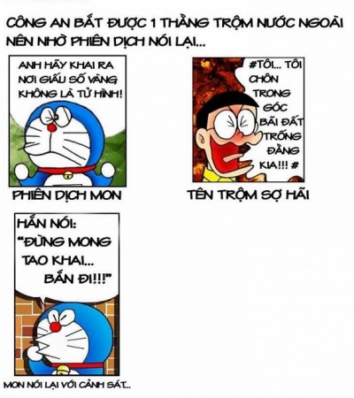 Truyện tranh Doremon chế - Đọc truyện Doraemon chế mới