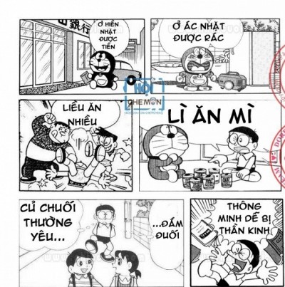 Truyện tranh Doremon chế - Đọc truyện Doraemon chế mới