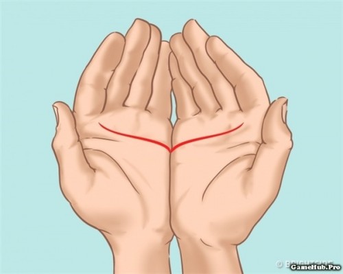 Xem đường tình duyên bằng chỉ tay khi đặt 2 tay cạnh nhau