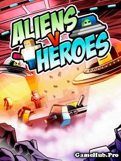 Tải Game Aliens VS Heroes Điều Khiển UFO Cho Java