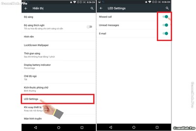 Hướng dẫn bật đèn Flash khi nhận cuộc gọi Android iOS
