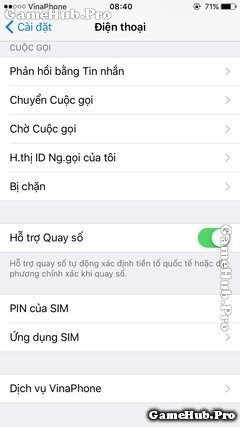 Hướng dẫn bật/tắt khóa SIM trên điện thoại iPhone