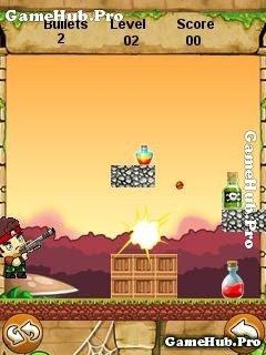 Tải game Angry Bottle Shooter - Cao thủ bắn bắn chai Java