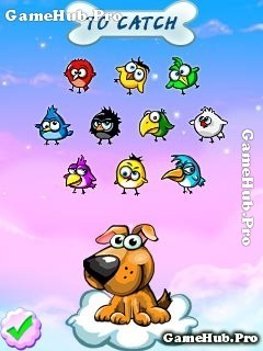 Tải game Hungry Dog - Cún con ăn chim dễ thương cho Java