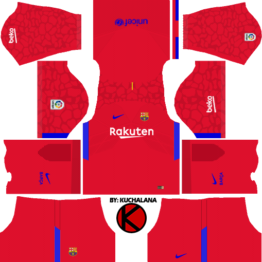 Barcelona Kits & Logo Dream League Soccer 2017