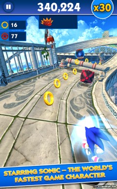 Tải game Sonic Dash - Phiêu lưu Mod Money Android