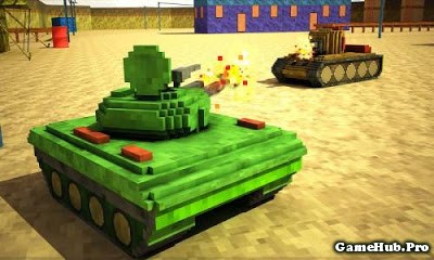 Tải Game Toon Tank Craft War Mania Hack Mod Android