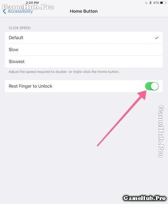 Hướng dẫn không nhấn phím Home lần khi mở khóa iOS 10