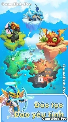Tải game Fairy Treasure - Xây đảo chiến đấu cho Android