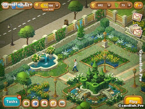 Tải game Gardenscapes - Mô phỏng thành phố cho Android