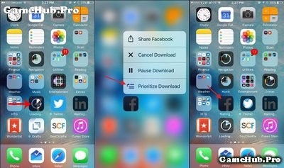 Hướng dẫn thiết lập thứ tự ưu tiên cập nhật trên iOS 10