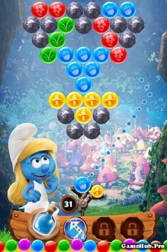 Tải game Smurfs Bubble Story - Bắn bóng đẹp mắt Android