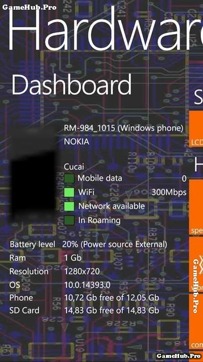 Mẹo kiểm tra phần cứng tổng quát điện thoại Windows Phone