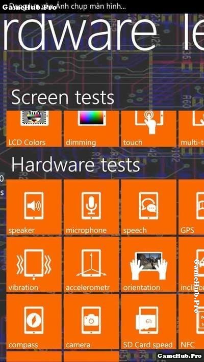 Mẹo kiểm tra phần cứng tổng quát điện thoại Windows Phone