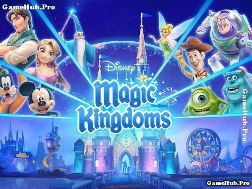 Tải game Disney Magic Kingdoms cho Android xây công viên
