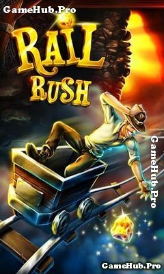 Tải game Rail Rush Mod - Phiêu lưu thu thập Vàng Android