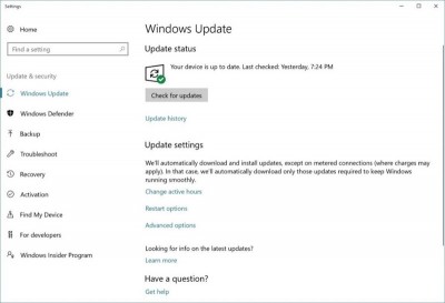 2 cách để cập nhật Windows 10 Fall Creators Update