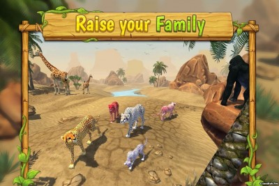 Tải game Cheetah Family Sim - Mô phỏng Báo Mod Money