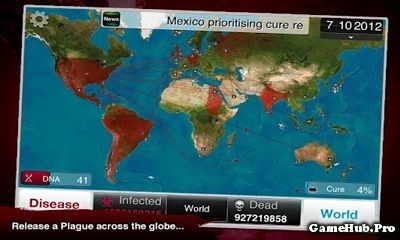 Tải game Plague Inc - Lây nhiễm bệnh đã Unlock Android
