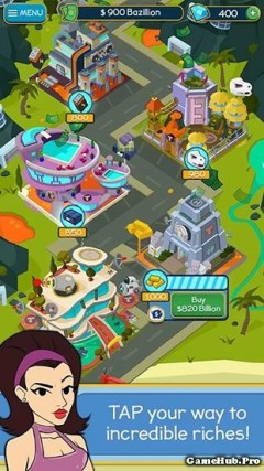 Tải game Taps to Riches - Hack Mod Money cho Android