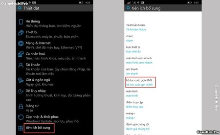 Hướng dẫn chặn cuộc gọi, SMS trên Windows Phone dễ dàng