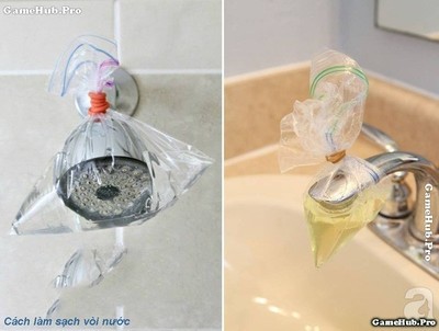Những mẹo làm sạch nhà tắm một cách nhanh chóng nhất