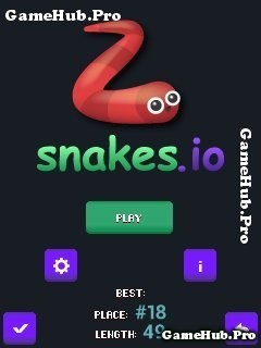 Tải game Slither.io - phiên bản Snakes.io cho Java mới