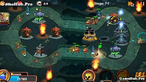 Tải game Tower Defense Battle - Thủ tháp Mod tiền Android