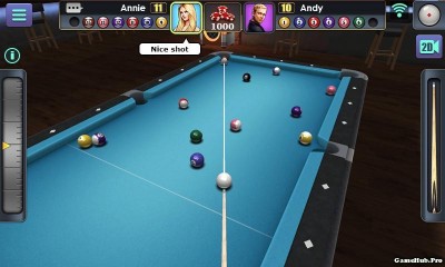 Tải game 3D Pool Ball - Đá BI DA 3D bản Mod Android