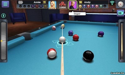 Tải game 3D Pool Ball - Đá BI DA 3D bản Mod Android