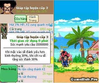 Tải Hack Ngọc Rồng Online 106 Noel Cho Java Android