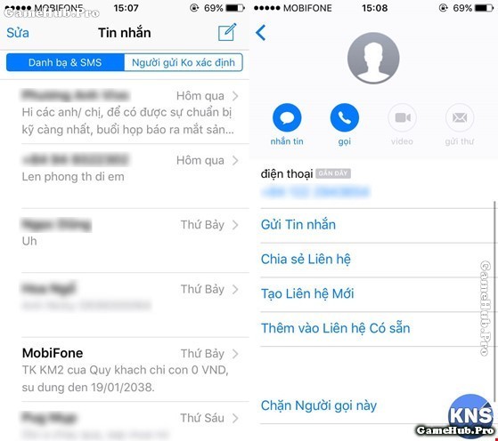 Hướng dẫn chặn tin nhắn rác trên điện thoại iPhone nhanh