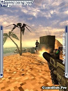 Tải game Heroes of War - Nanowarrior 3D bắn súng Java