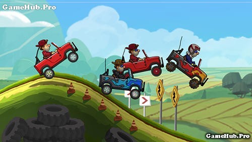 Tải game Hill Climb Racing 2 - Đua xe thăng bằng Android